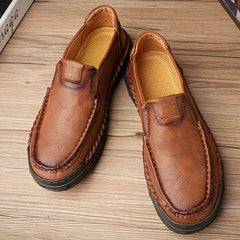 Men's Stitch Loafer Shoes Non Slip Casual Shoes