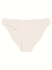 10pcs Seamless Solid Briefs Comfy Stretchy Intimates Panties Women's Lingerie