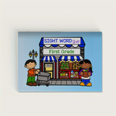 Pre KERAMics Sight Word Learning Flashcards Set for Youngsters & First Graders