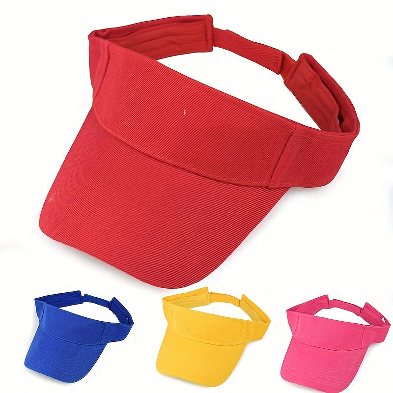 Summer Sun Protection Visor Hat Solid Duck Tongue Baseball Cap