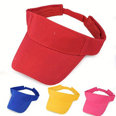 Summer Sun Protection Visor Hat Solid Duck Tongue Baseball Cap