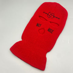 Hip Hop Embroidery Ski Mask Dollar Pattern Knit Hat