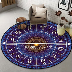 Soft Waterproof Constellation Carpet for Living Room Bedroom Nursery Game Room