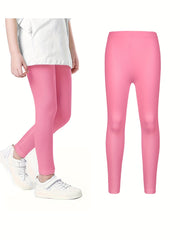 Girls Soft Leggings Ballet Dance Yoga Tight Pants