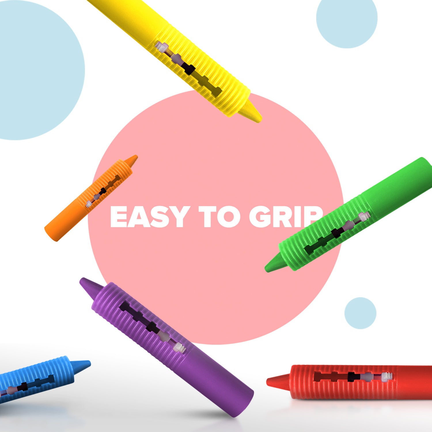 Kidoola Baby Bath Crayons Washable Non Toxic Crayon Pens for Bathtime Fun