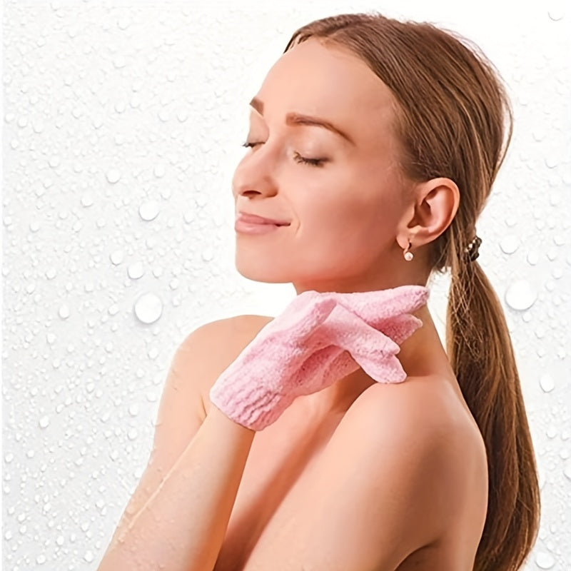 Exfoliating Bath Glove Dead Skin Remover Body Scrubber Sponge