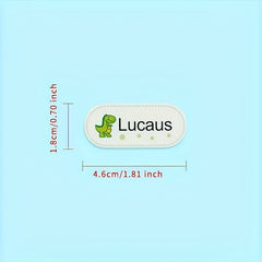 Personalized Sewable & Ironable Labels, 56pcs, for Quilts & Clothes