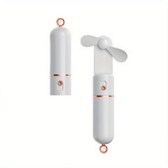 800mAh Portable Pocket Fan USB Rechargeable Handheld Mini Fan