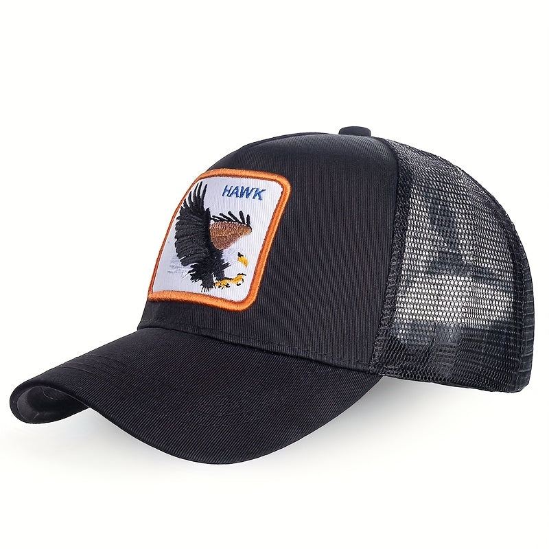 Men's Animal Patch Snapback Baseball Cap
