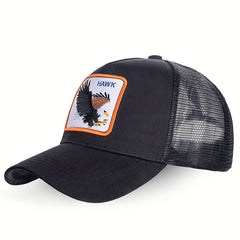 Men's Animal Patch Snapback Baseball Cap