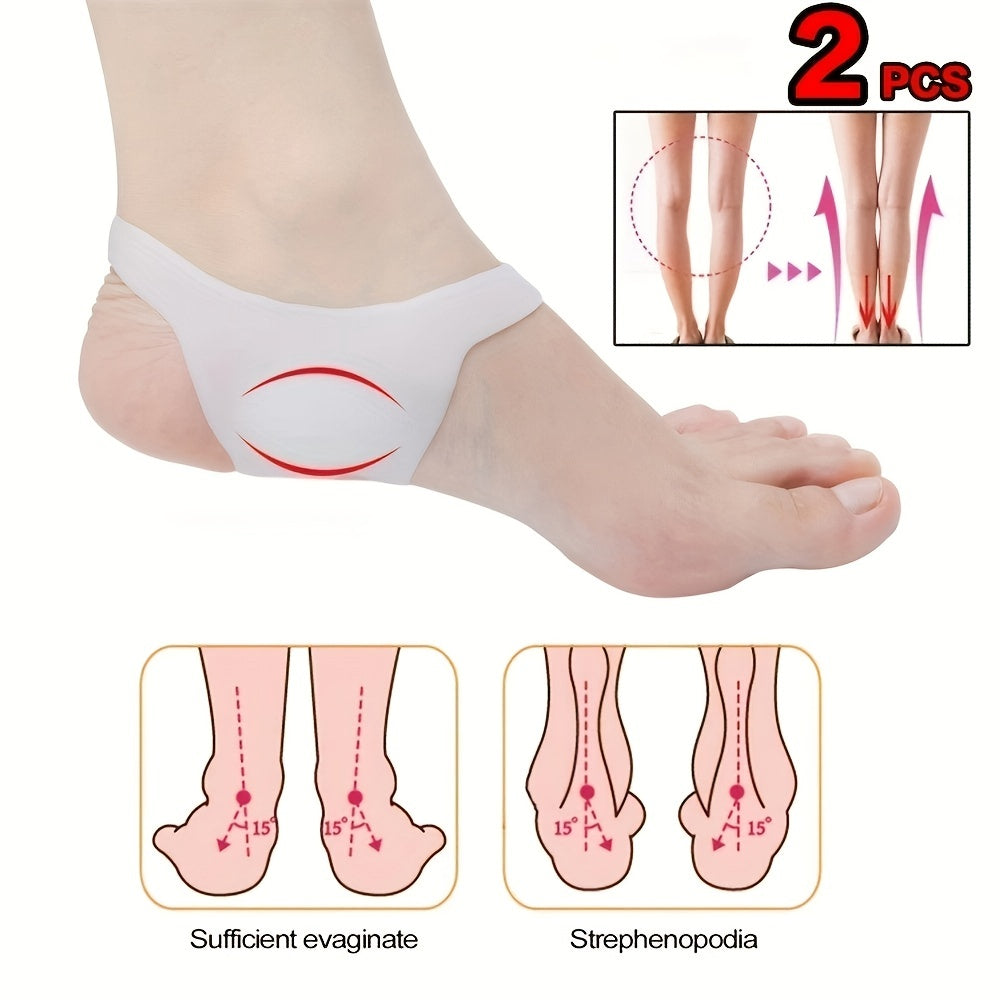 2pcs Flatfoot Correction Arch Insole Orthotic Pad
