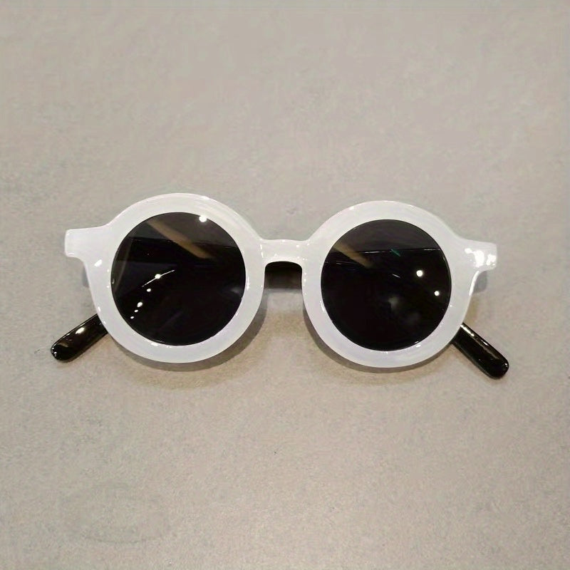 Kids Round Frame Sunglasses UV Protection for Girls and Boys