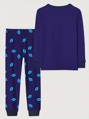 Rugby Skeleton Kid's Pajamas 2pc Set Halloween Style Comfy PJ Loungewear
