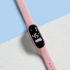 Girls Cartoon Sports Bracelet Watch Multicolor Electronic Watch