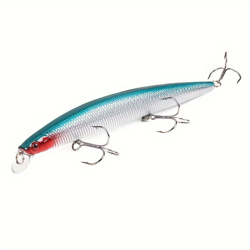 Bionic Large Minnow Lure Plastic Hard Bait for Saltwater Fishing