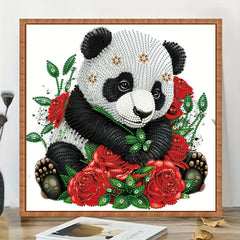 Panda Pattern Diamond Painting Kit - DIY 5D Partial Art