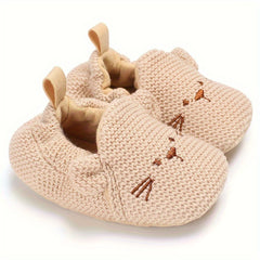 Cartoon Slip On Baby Girls House Shoes Lightweight Non Slip Walking Shoes