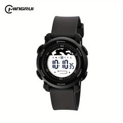 30m Waterproof Metal Quartz Green Kids Watch Boys Wrist Watch