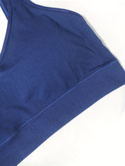 Women's Plus Seamless Fitness Backless Bra