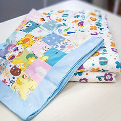 8pcs Jungle Animal Printed Cotton Patchwork DIY Sewing Material