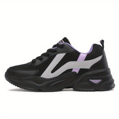Women's Mesh Breathable Chunky Sneakers Non slip Outdoor Travel Shoes