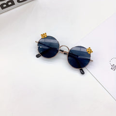 Girl's Round Frame UV Baby Sunglasses