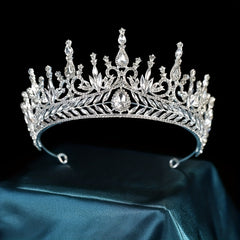 Crystal Headband Queen Princess Crown Head Jewelry Tiara Birthday