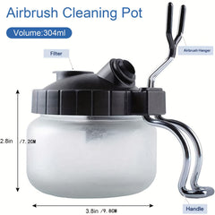 Airbrush Deluxe 3 in 1 Cleaning Pot Holder