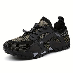 Men's Quick Drying Water Shoes Knitted Breathable Beach Aqua Shoes