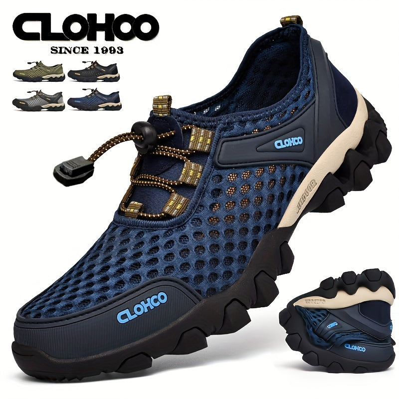 Men's Lightweight Mesh Sports Shoes Non slip Rubber Sole Sneakers