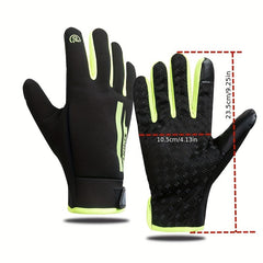 Winter Warm Gloves Touch Screen Thermal Gloves Perfect For Cycling Running