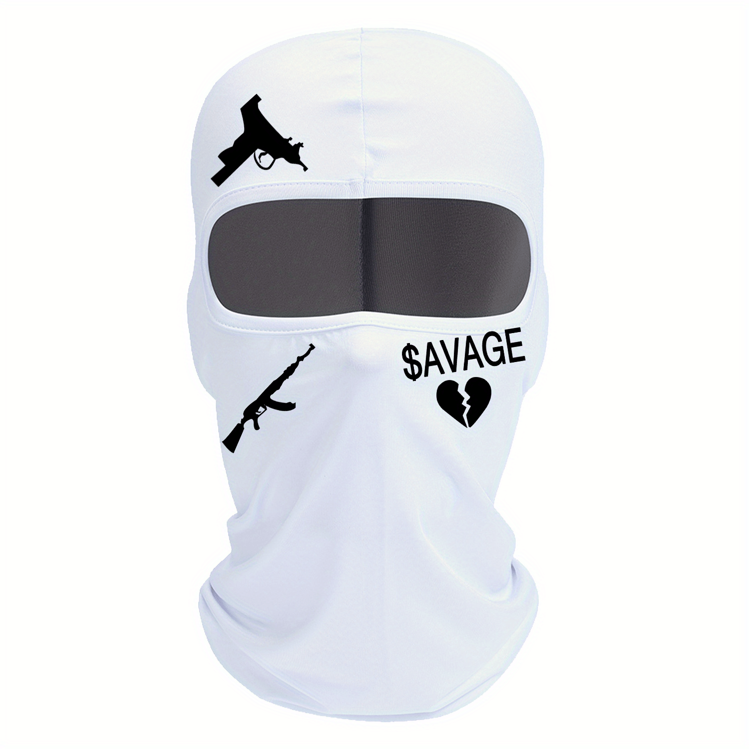 Outdoor Cycling Sunscreen & Dustproof Cap Print Full Coverage Hat