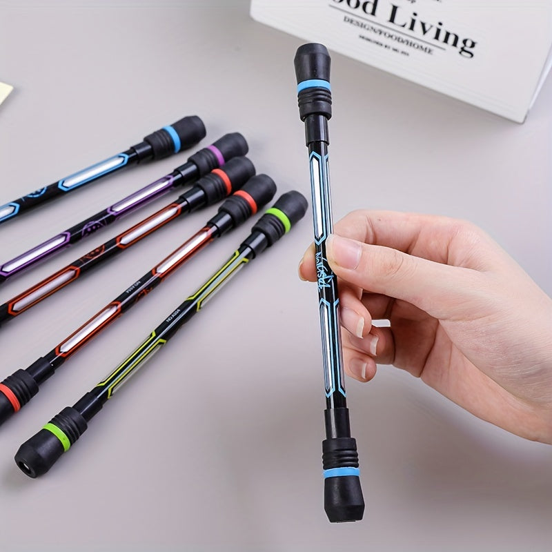 2pcs 4pcs 6pcs Rotating Pens Students' Spinning Gel Pens Office Supplies