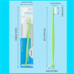 Dual-Headed Soft Bristle Toothbrush for Dental Gap - Ideal for Wisdom Teeth