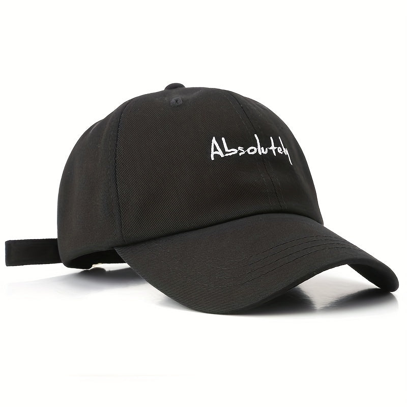 Men's Letter Embroidery Baseball Cap