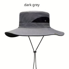 Jungle Sun Hat Outdoor Bucket Hat Sun Protection Big Brim Hat
