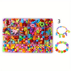 24 Grids DIY Accessory Kit Bead String Tools Girls' Craft Set