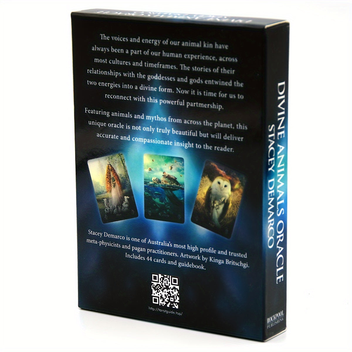 Divine Animals Oracle Cards Deck - Animal Wisdom for Guidance and Intuition
