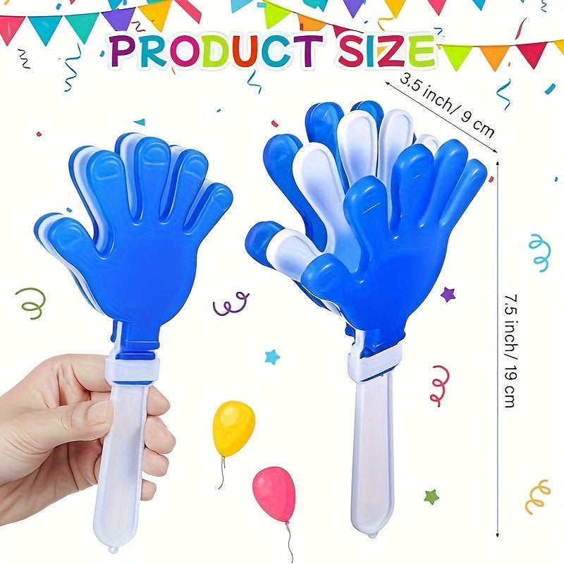2pcs Plastic Hand Clapper for Sports Events Carnival Party