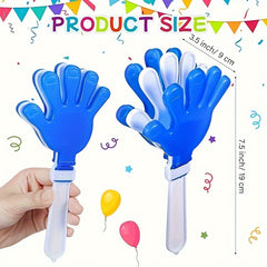 2pcs Plastic Hand Clapper for Sports Events Carnival Party