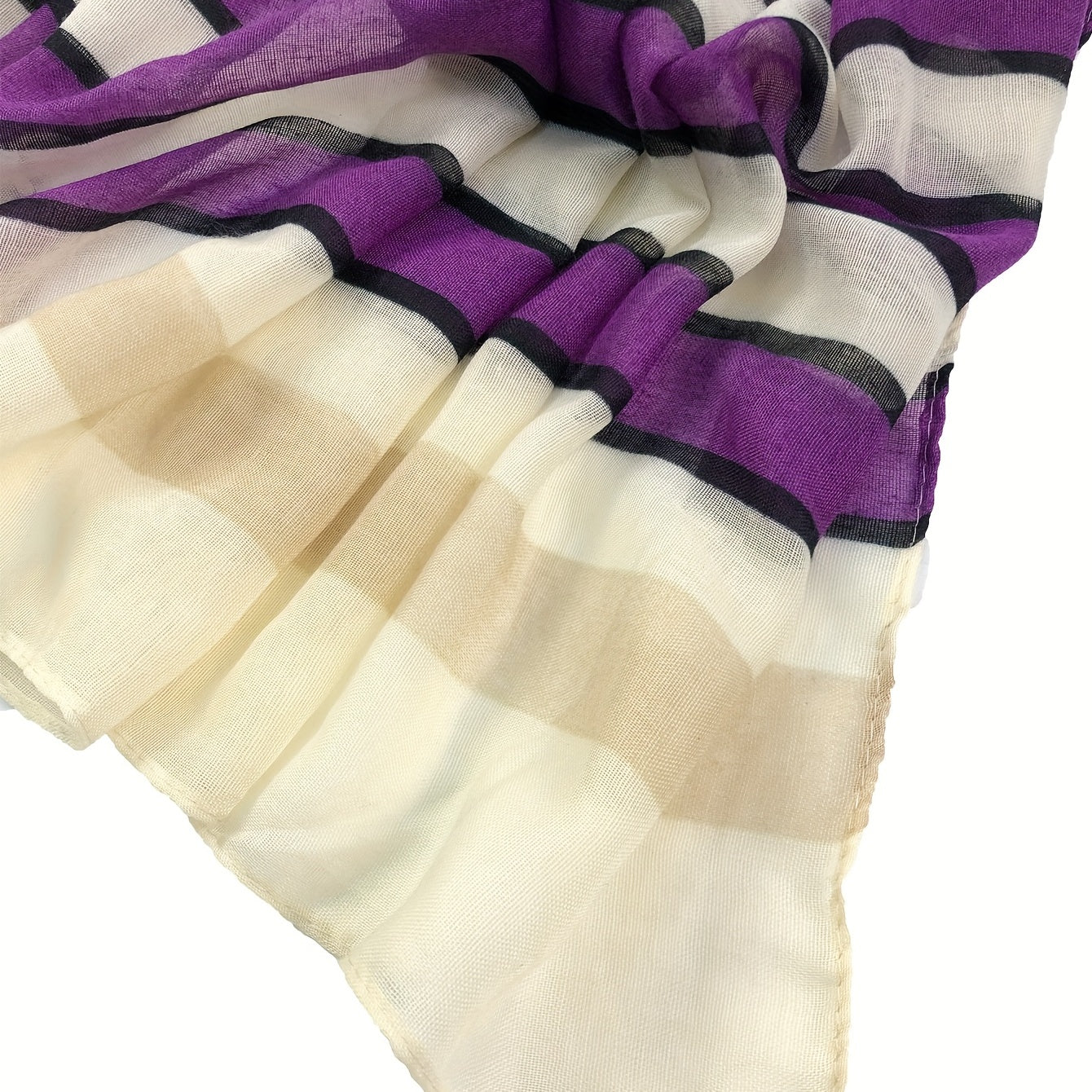 Casual Scarf Hijab Classic Shawl Windproof Head Wrap Sunscreen