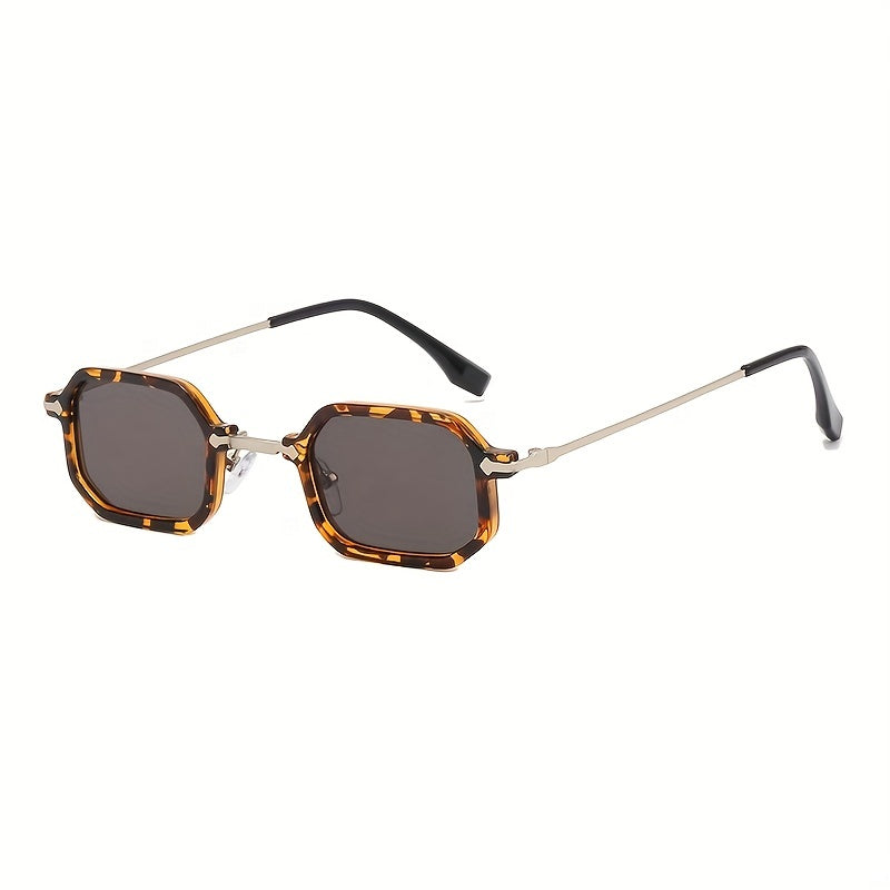 Men Retro Sunglasses UV Protection with Glasses Case