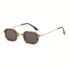 Men Retro Sunglasses UV Protection with Glasses Case