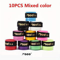 10PCS Racket Grip Tape for Badminton Tennis Racket - Anti Slip Sweat Absorbent