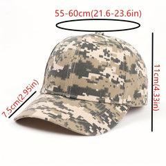 Camouflage Military Baseball Cap for Summer Sun Protection