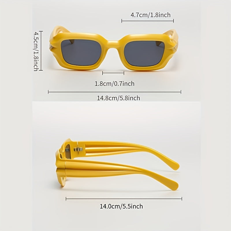 Square Sunglasses For Men UV400 Protection Sports Eyeglasses