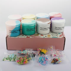 8pcs Butter Slime Kit 70ml Soft And Non Sticky Slime Toys