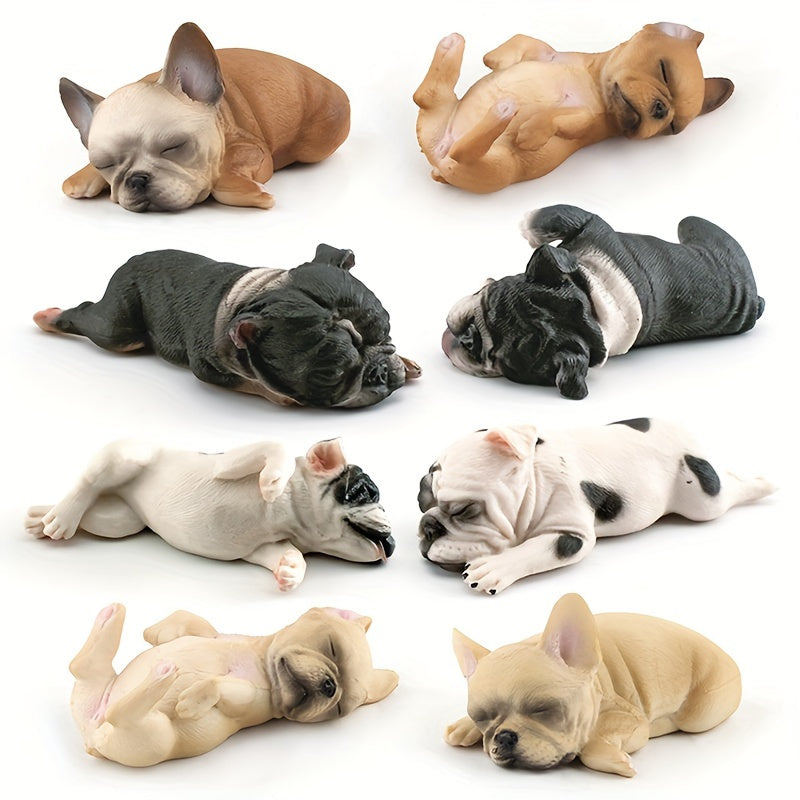 Kids Simulation Animal Dog Model French Bulldog Shiba Inu Educational Toys