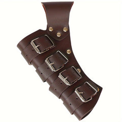 Medieval Viking Sword Sheath PU Leather Dagger Holder Costume LARP
