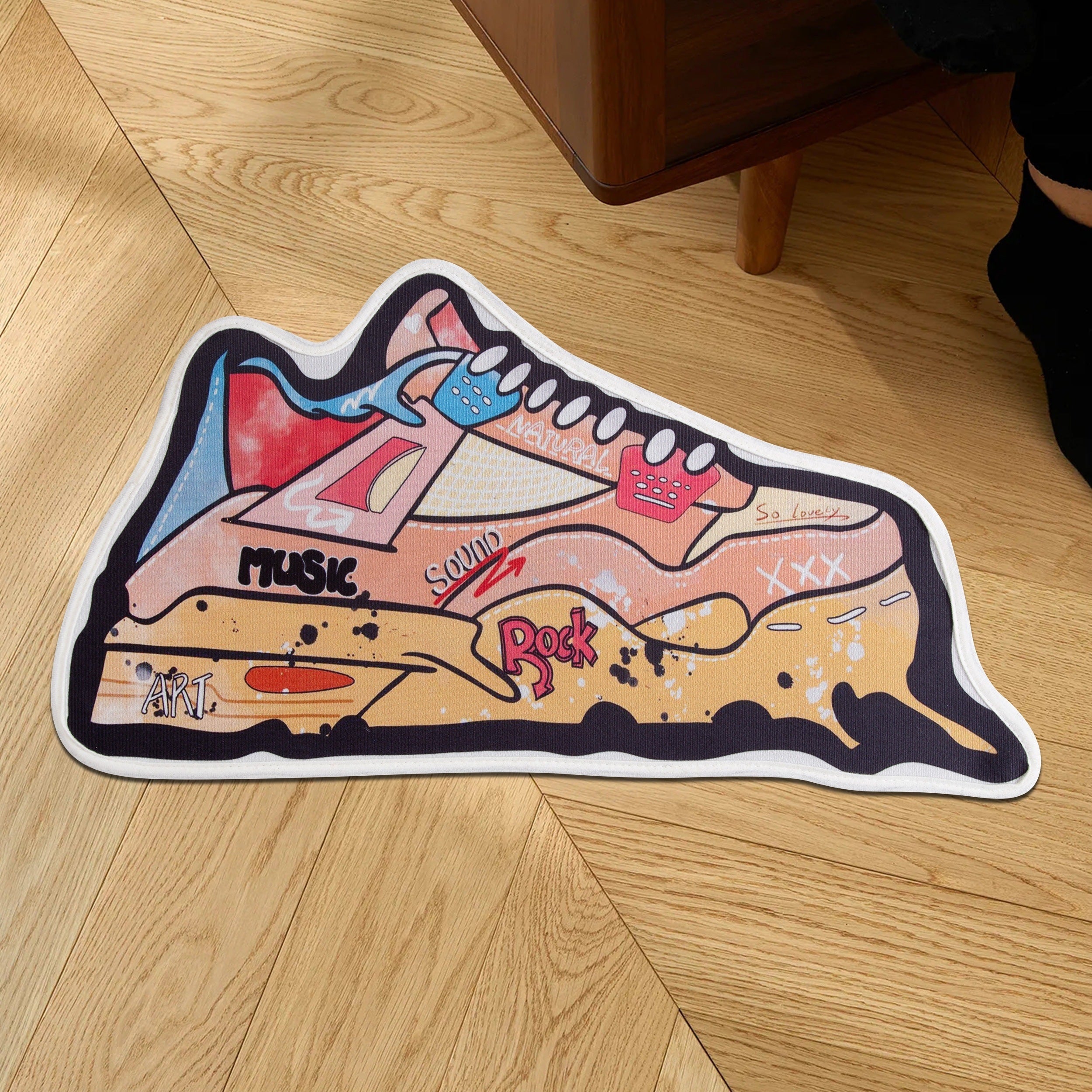 Anti-Slip Absorbent Mat for Sneakers - Durable Indoor Outdoor Doormat